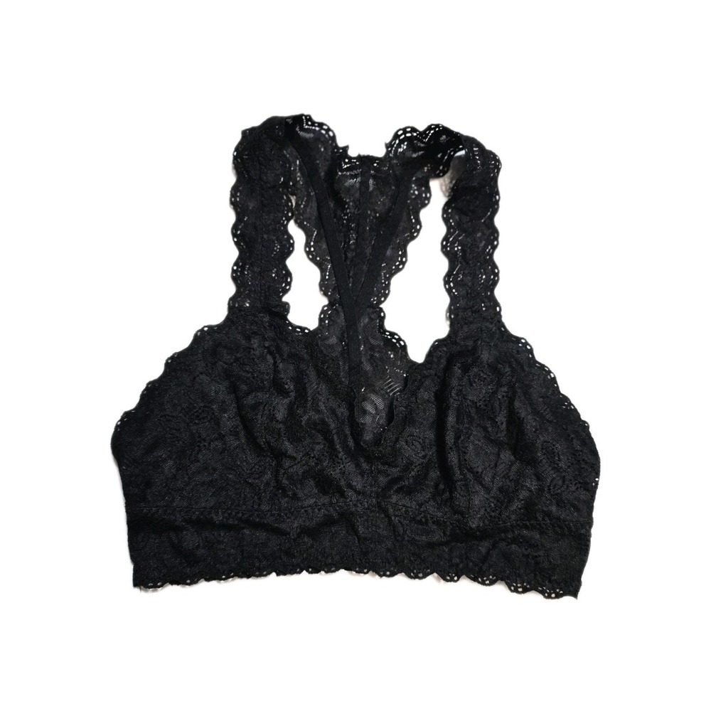 felina lingerie Lace Bralette Black M